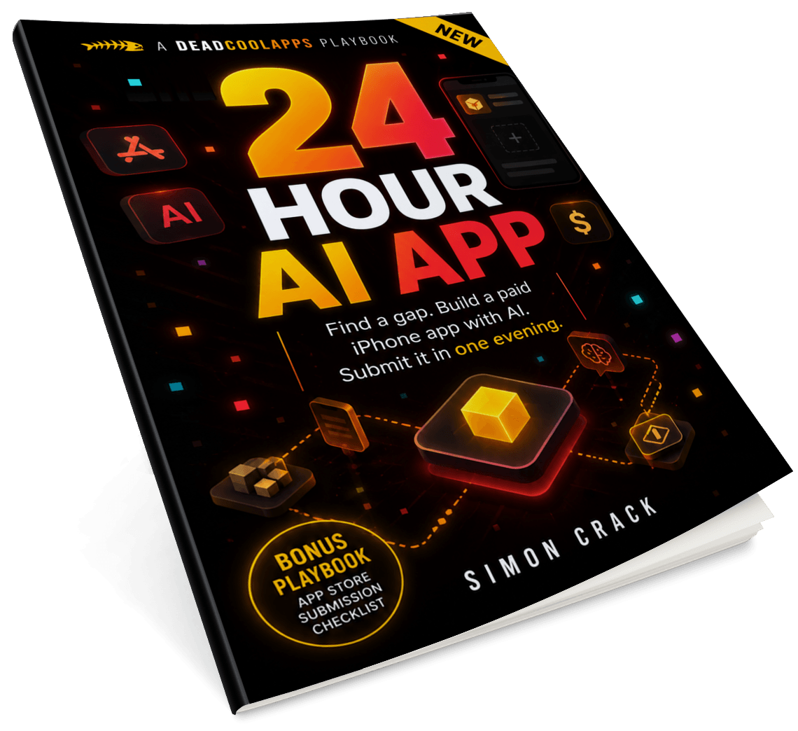 The 24-Hour AI App playbook PDF cover